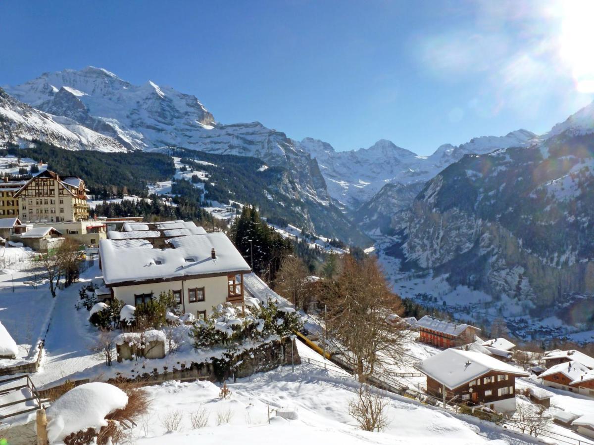 Apartment Schweizerheim Apt-5 By Interhome Wengen Exterior photo